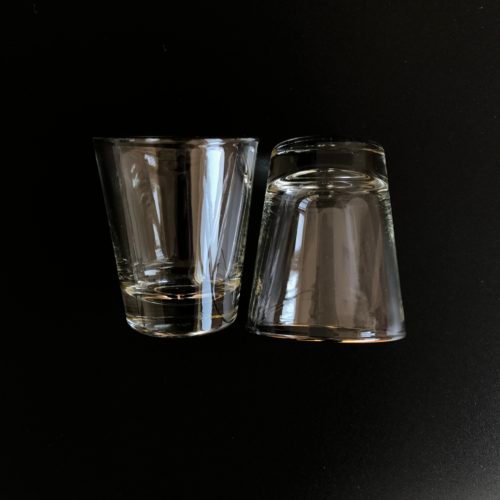 shot glasses