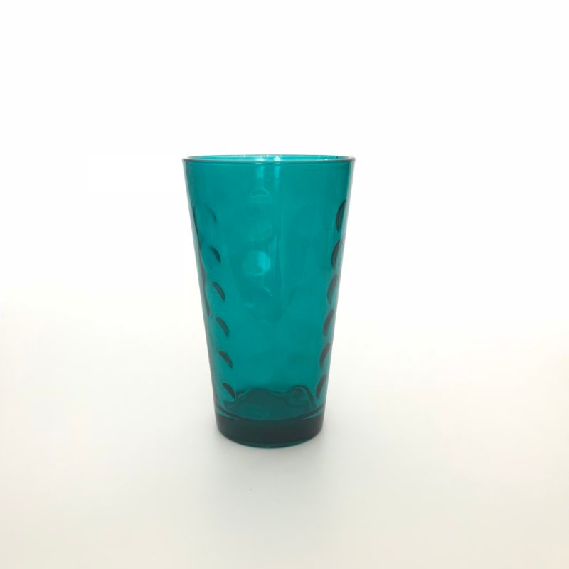 Colored Pint Glass With Inside Pattern 16oz 453ml Its Glassware Specialist
