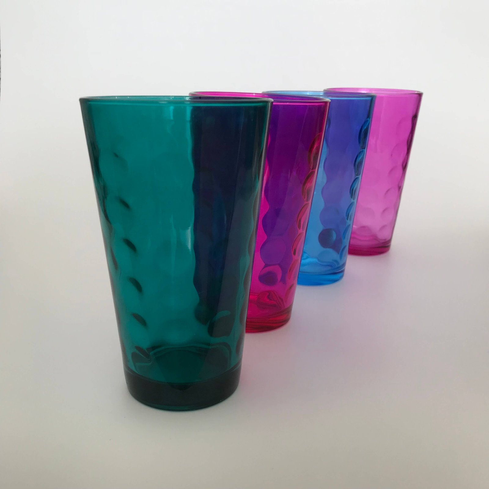 Colored Pint Glass with Inside Pattern 16oz / 453ml - ITS (Glassware