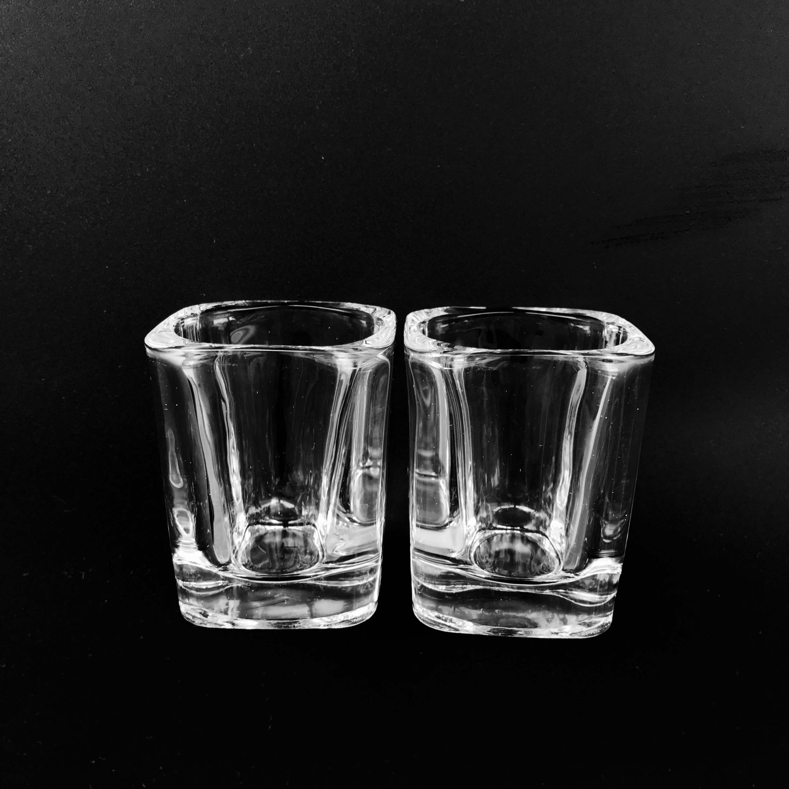 Square Shot Glasses 2 1oz 60ml Its Glassware Specialist