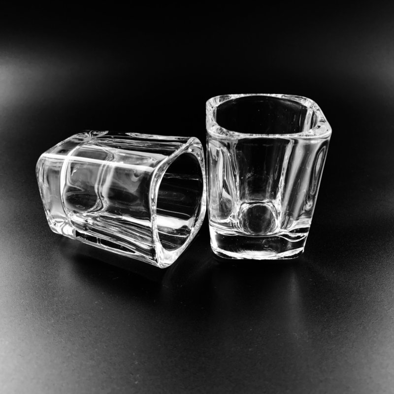 Square Shot Glasses 2.1oz / 60ml ITS (Glassware Specialist)